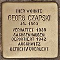 Stolperstein für Georg Czapski (Königs Wusterhausen).jpg