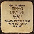 Stolperstein für Stefan Urbaniak (Monheim am Rhein).jpg