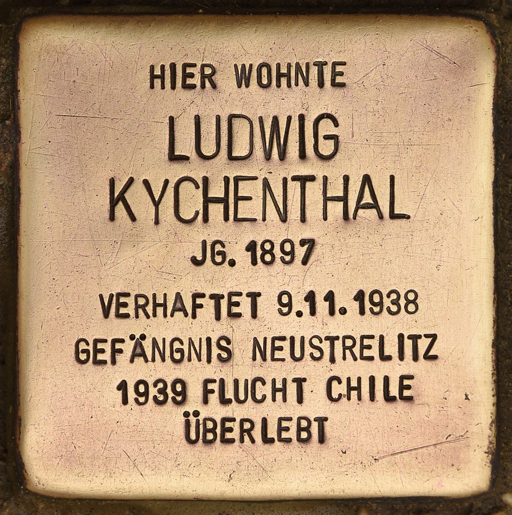 Stolperstein für Ludwig Kychenthal (Schwerin).jpg