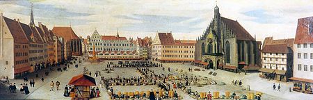 Strauch Der Markt zu Nürnberg 1594