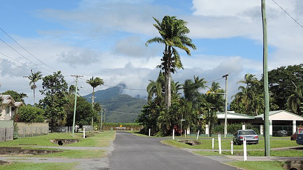 Looking south down Nielsen Street, Alloomba, 2018