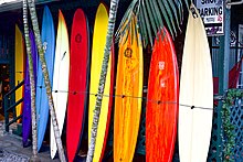 A quiver of surfboards Surfboard technology.jpg