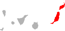 Gama Tarentola angustimentalis Map.png