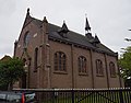 De kerk vanuit het noordoosten.