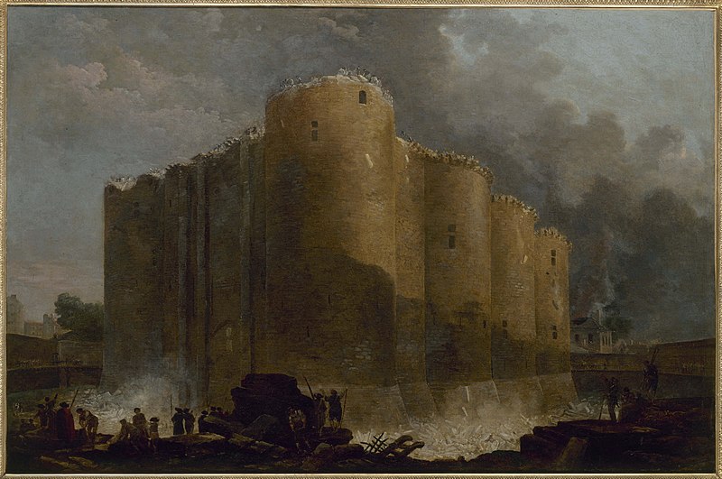File:The Bastille in the first days of its demolition, by Hubert Robert.jpg
