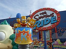 The Simpsons Ride at Universal Studios Florida. The Simpsons Ride at Universal Studios Florida.jpg