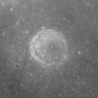 <span class="mw-page-title-main">Theophrastus (crater)</span> Crater on the Moon