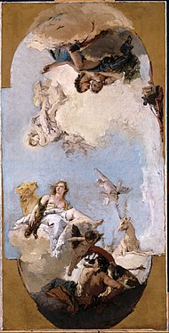 Tiepolo, Giambattista - Diana, Apollo și Nimfe - Google Art Project.jpg
