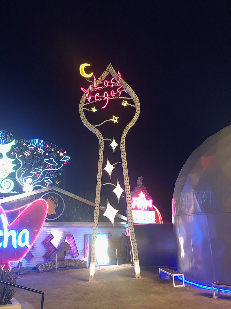 Tim Burton's Neon Museum exhibit offers a rare, first-person entry into an  imaginary world - Las Vegas Weekly