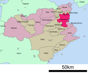 Tokushima: História, Geografia, Economia