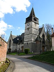 The church in Toutencourt