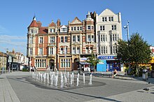 Town centre fountain