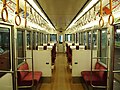 箱根登山鉄道2000系「サン・モリッツ」車内
