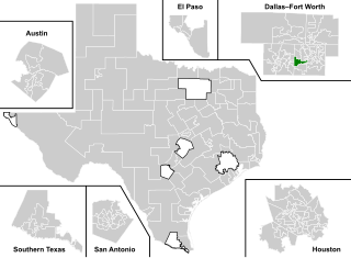 <span class="mw-page-title-main">Texas's 104th House of Representatives district</span> American legislative district
