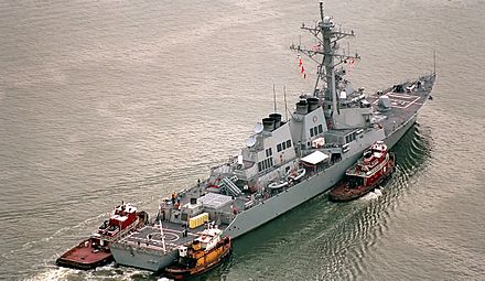 Эсминец УРО «Ремедж», 1 ноября 1996 года