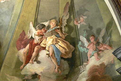 Udine Dom - Sakramentskapelle 4 Fresko Tiepolo