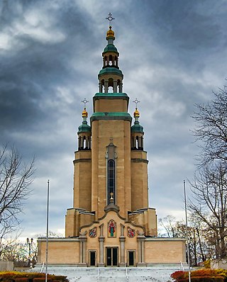 <span class="mw-page-title-main">St. Andrew Memorial Church (South Bound Brook, New Jersey)</span> Mother church of the Ukrainian Orthodox Church of the USA