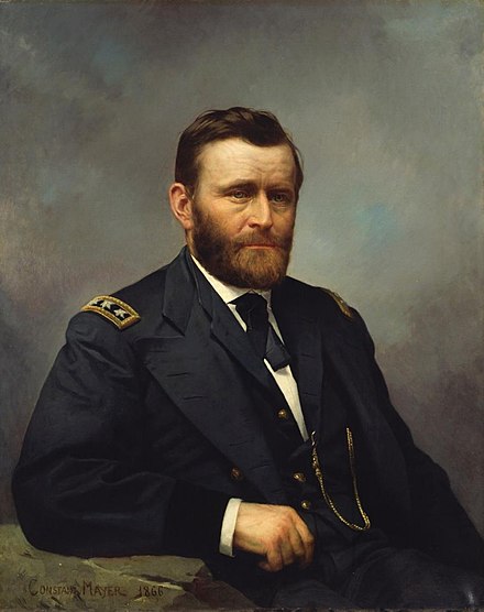    Commanding General GrantConstant Mayer's portrait of 1866