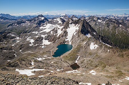 View from Piz Gannaretsch