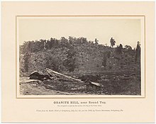 Little Round Top aka Granite Hill Tyson picture taken about 1863