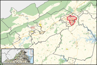 District map Virginia's 38th House of Delegates district (since 2024).svg