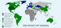 Visa policy of Albania.png
