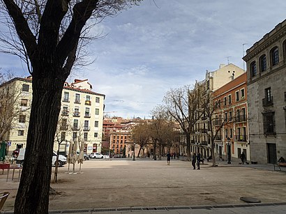 Cómo llegar a Plaza Paja en transporte público - Sobre el lugar