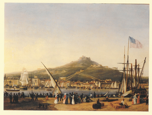 Vue de l'Hotel de ville de Marseille en 1820.PNG