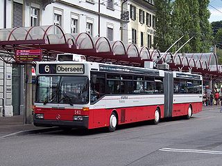 Trolleybuses in Winterthur trolley bus system