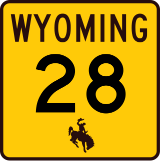 <span class="mw-page-title-main">Wyoming Highway 28</span> State highway in Wyoming, United States