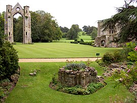 Gelände der Walsingham Priory