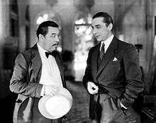 Warner Oland and Lugosi in The Black Camel (1931)