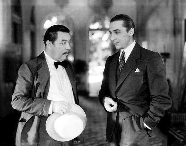 Warner Oland and Béla Lugosi