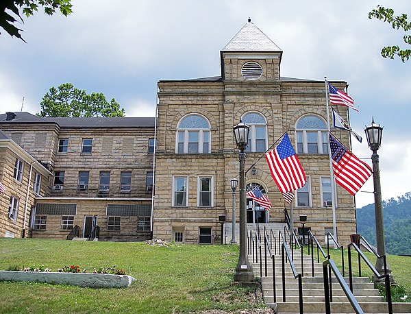 Webster County Courthouse in Webster Springs, 2007