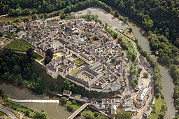 Aerial photograph of Weilburg, Hesse, Germany