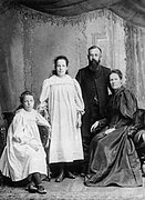 Family of William C. White in 1896.