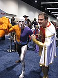 Miniatuur voor Bestand:WonderCon 2014 - Metamorpho and Captain Marvel (Shazam) cosplay (13931850021).jpg