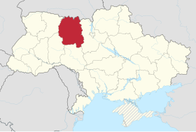 Zhytomyr in Ukraine (claims hatched).svg