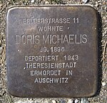 Zittau-StolpersteinDorisMichaelisBrüderstr-1-Asio.JPG