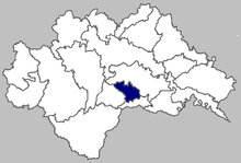 Image of Majur municipality within Sisak-Moslavina County (183) Majur Municipality.PNG