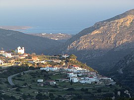 Mitata with Palaiopoli in the background