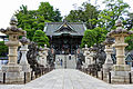 Niōmon gate, 1831