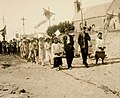 Procession de la Fête-Dieu à Hœdic vers 1930