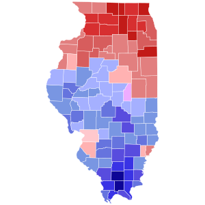 1856 Illinois gubernatorial election results map by county.svg