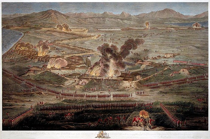 A detailed view of the sortie from above the Prince's Lines 1871 - The Sortie.jpg