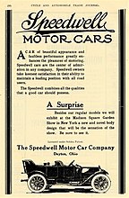 1911 Speedwell advertisement