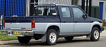 1989 Nissan Navara (D21) 4-door utility (Australia) 1989 Nissan Navara (D21) 4-door utility (2010-09-19) 02.jpg