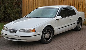 1997 Mercury Cougar XR7 in Vibrant White Clearcoat, Front Left, 11-06-2022.jpg