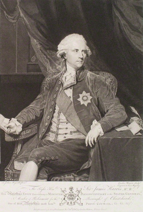 The Earl of Malmesbury