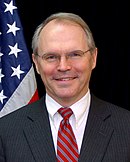 U.S. Ambassador Christopher Hill, former dean of JKSIS 2006 0922 chris hill.jpg
